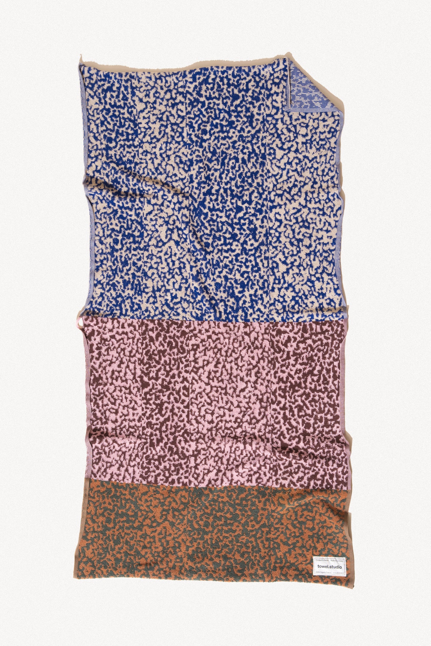 Noisy Camo Bath Towel | Multicolor