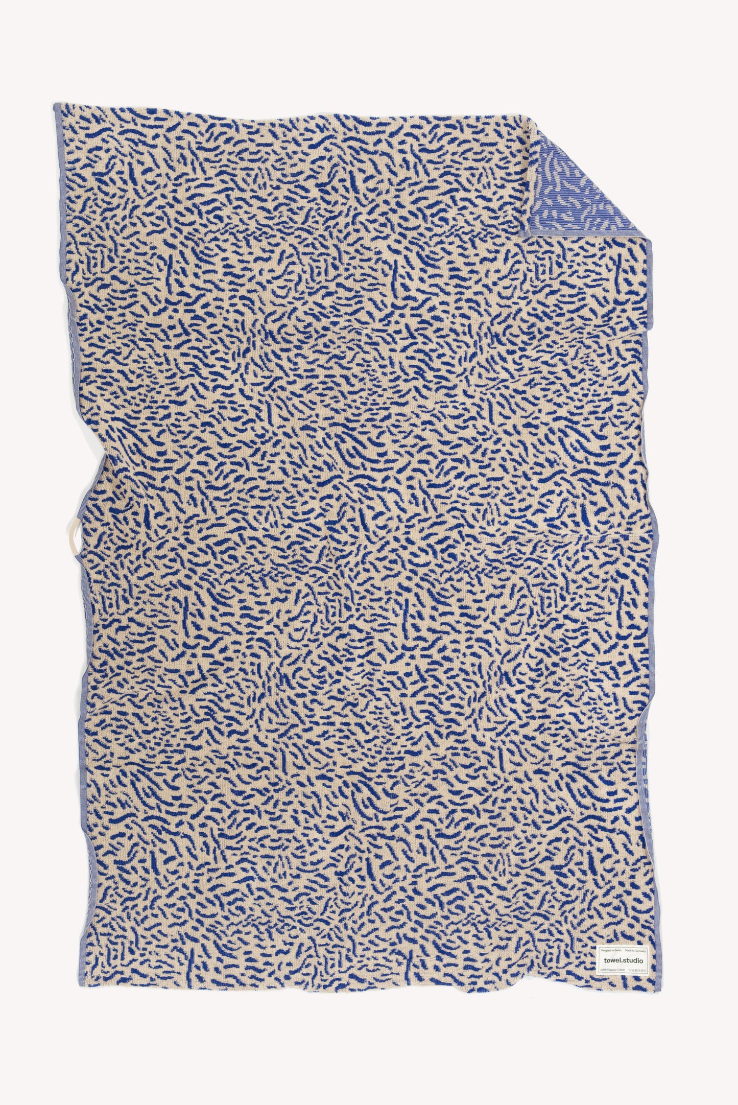 Worm Beach Towel | Electric Blue