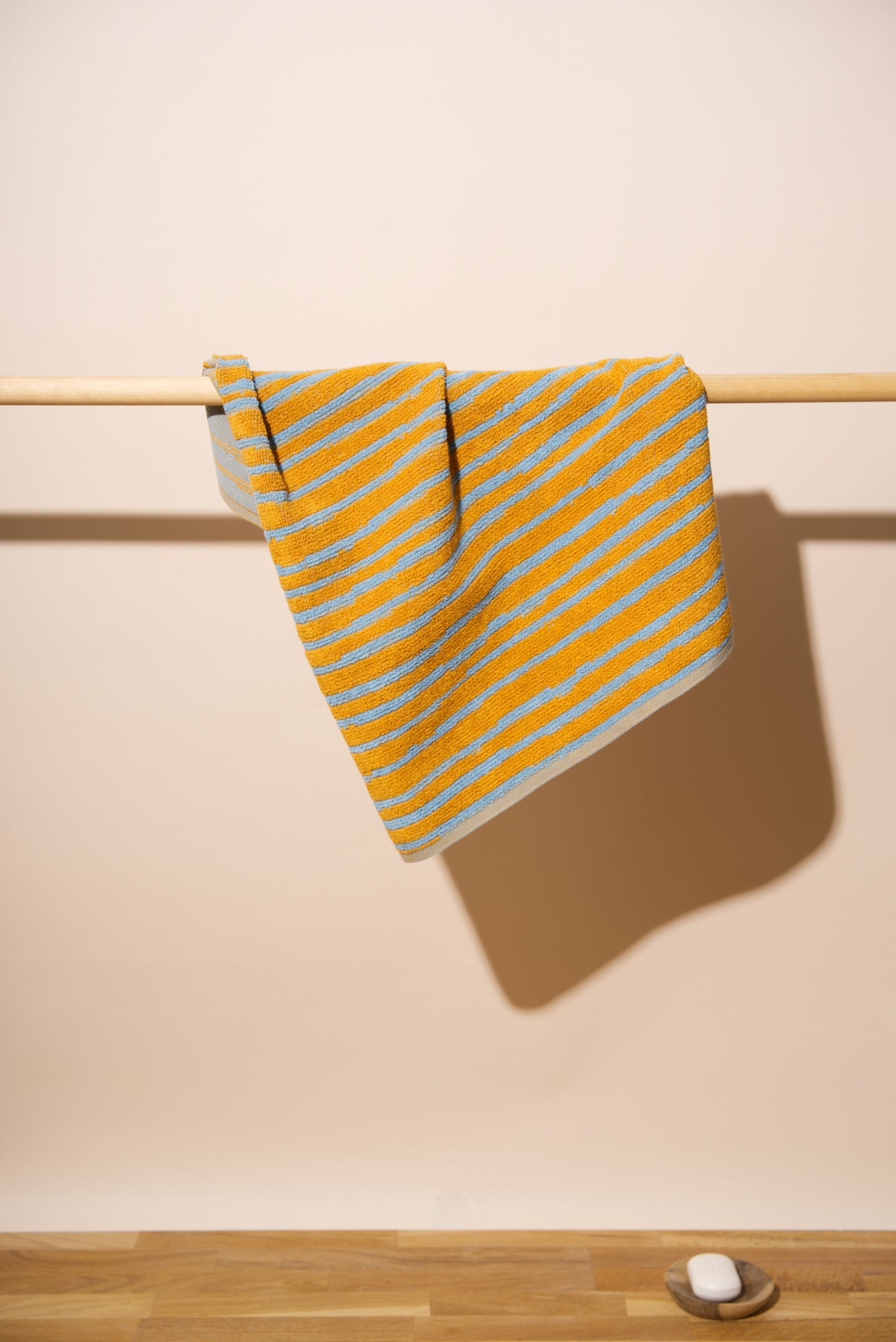 Stripe Guest Towel | Caramel & Sky