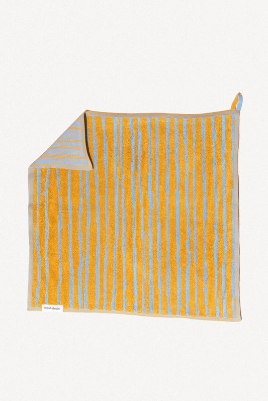 Stripe Guest Towel | Caramel & Sky