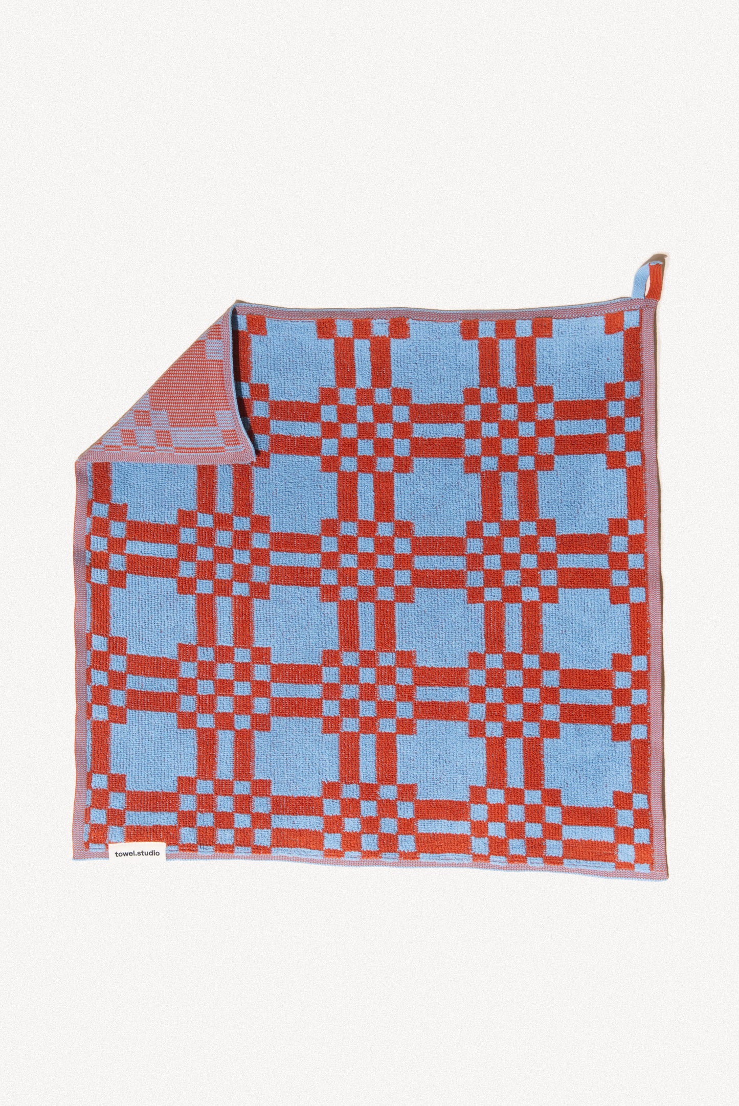 Weave Guest Towel | Sky & Brick