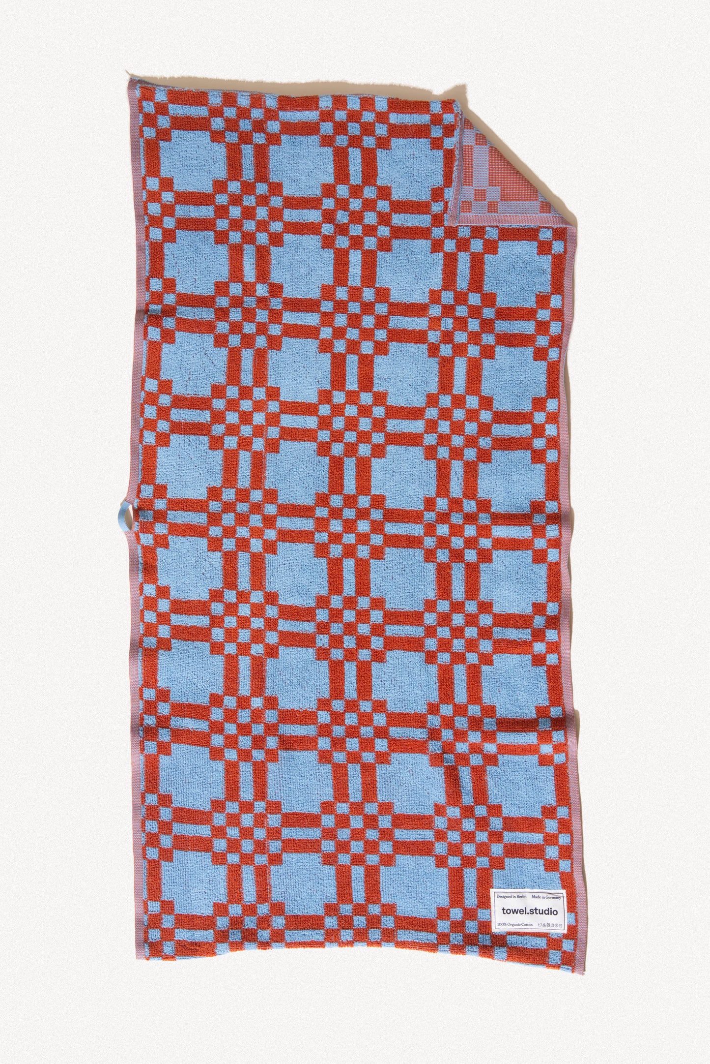 Weave Gym Towel | Sky & Brick