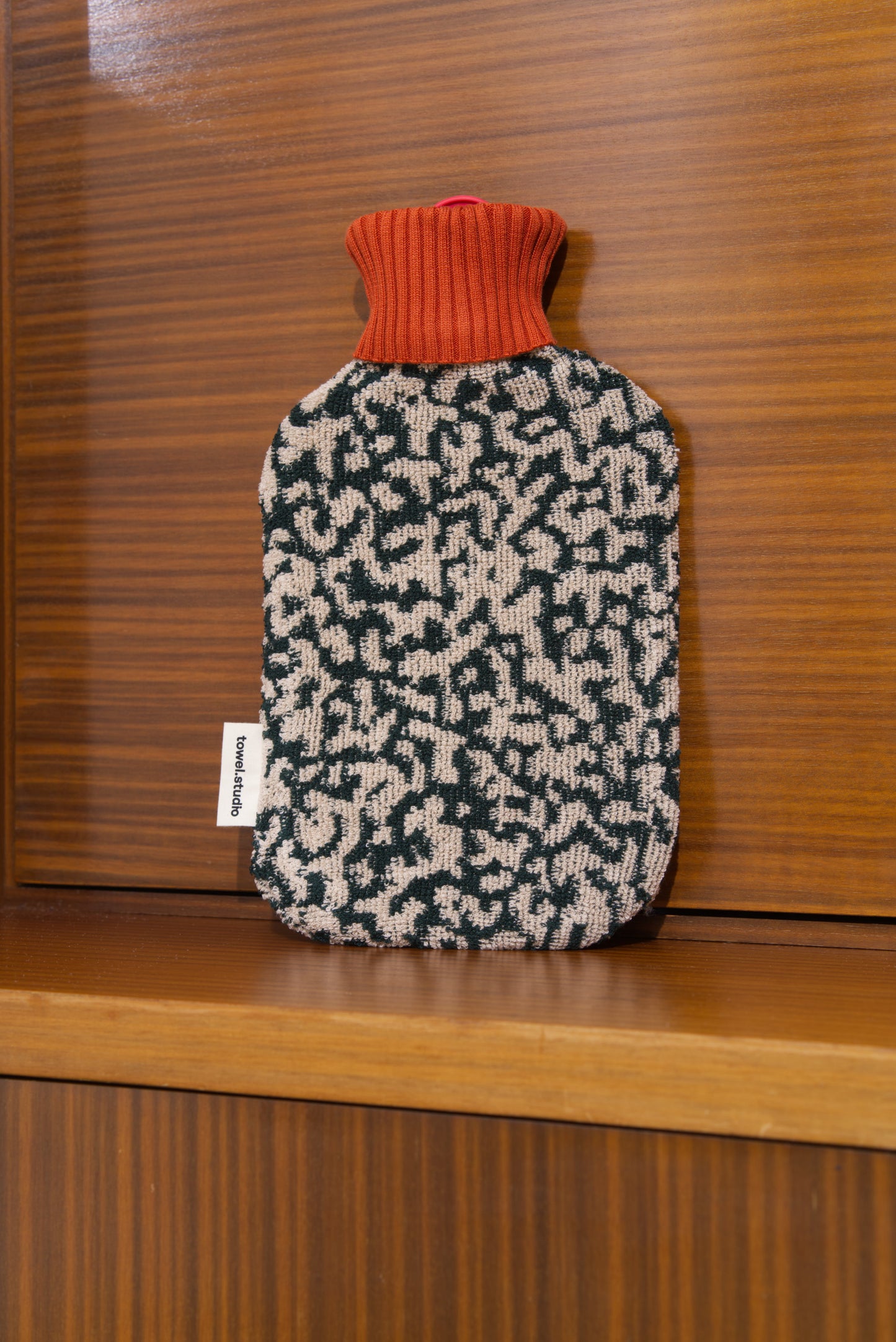 Noisy Camo Hot Water Bottle | Kelp Forest | Large (2 Liter)