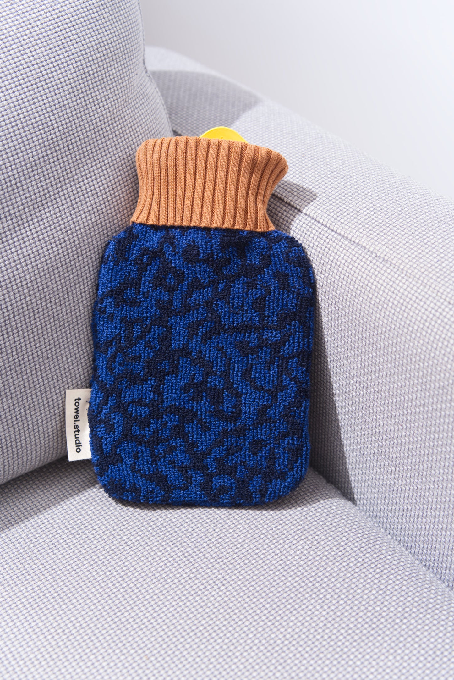 Noisy Camo Hot Water Bottle | Midnight Cloud | Small (0.8 Liter)