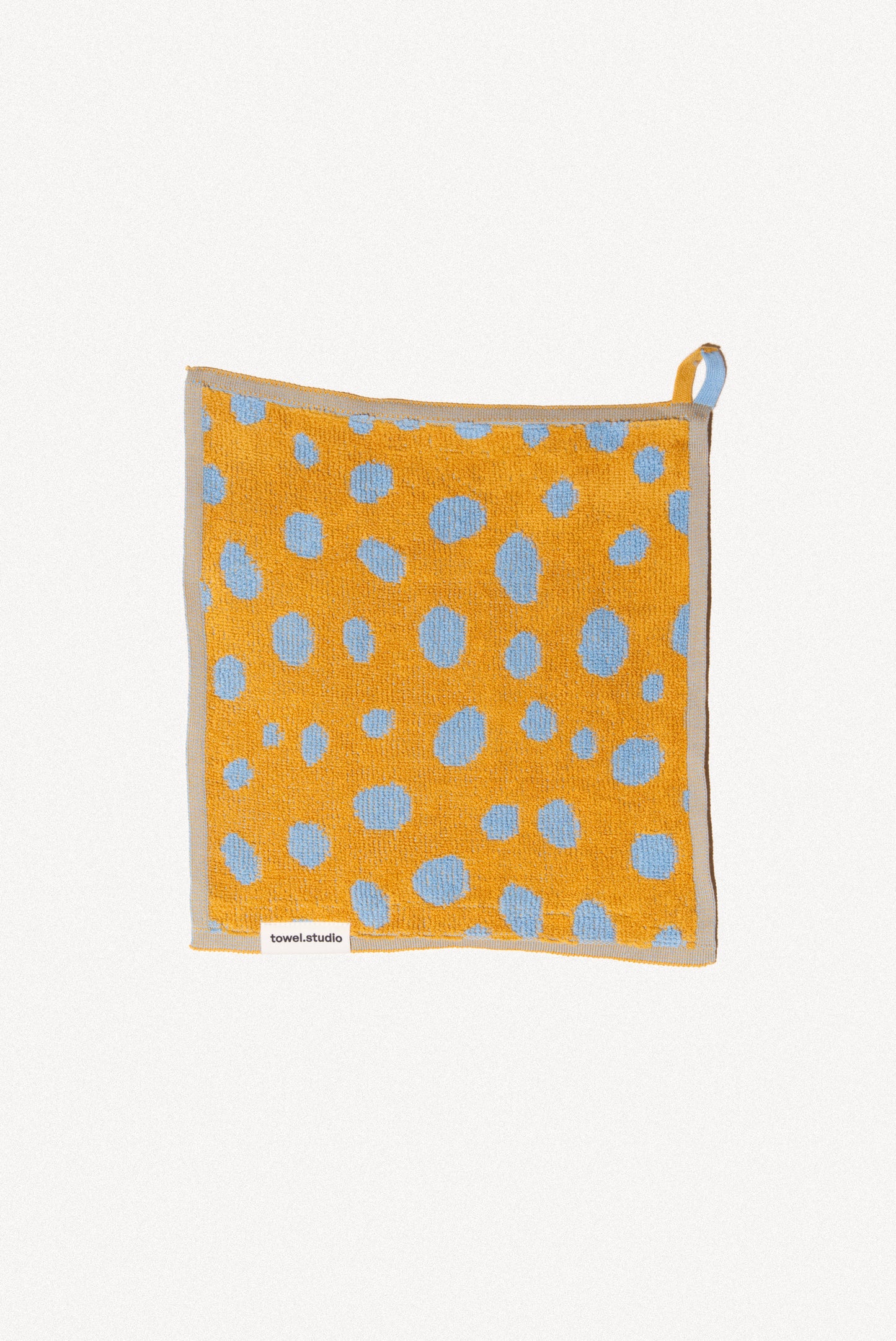 Pebbles Wash Cloth | Caramel & Sky