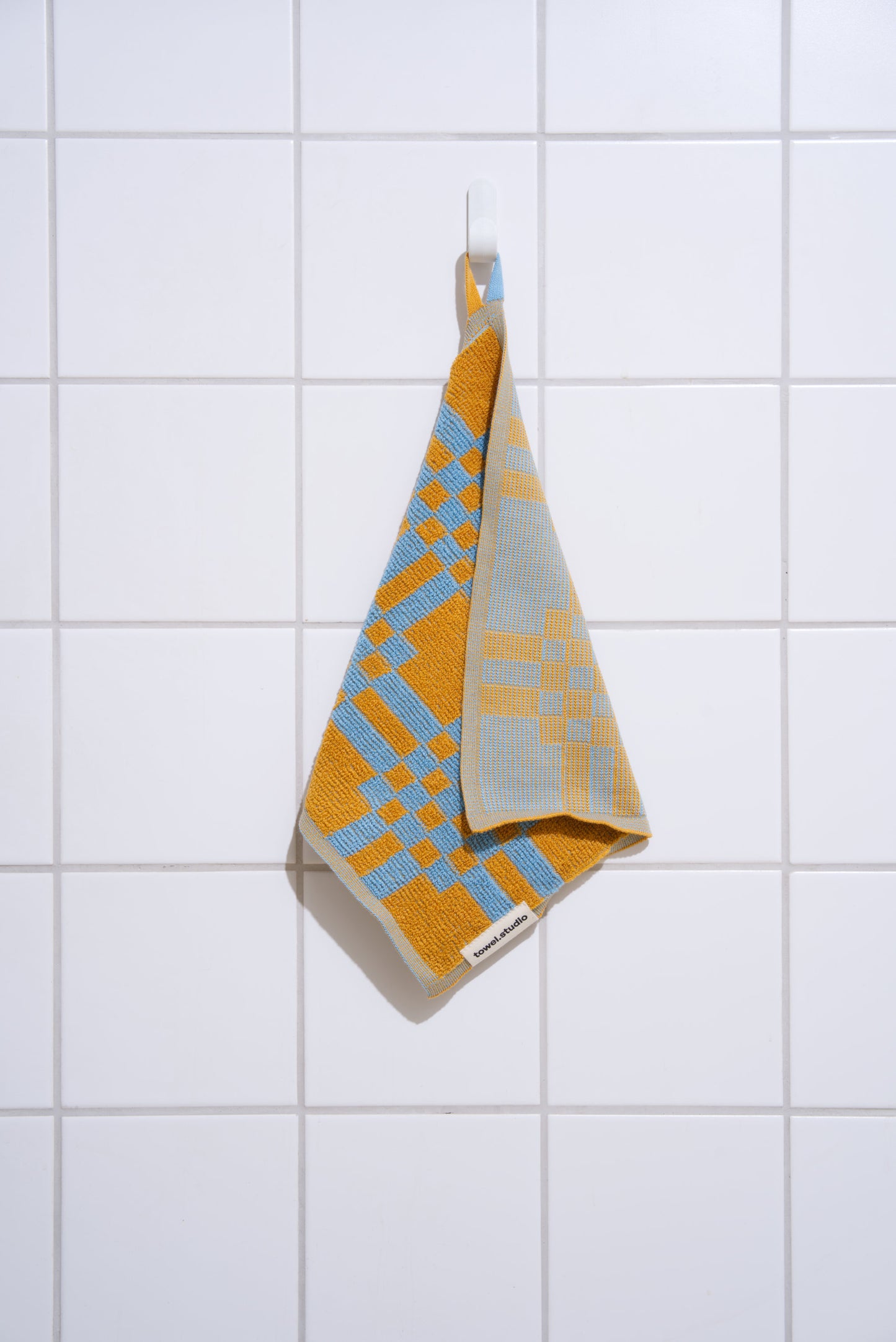 Weave Wash Cloth | Caramel & Sky