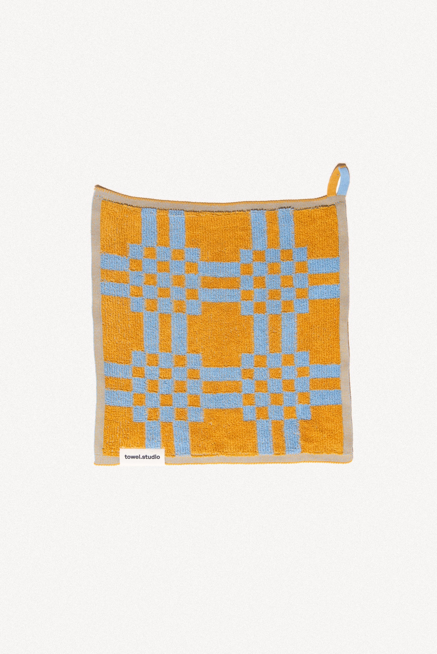 Weave Wash Cloth | Caramel & Sky